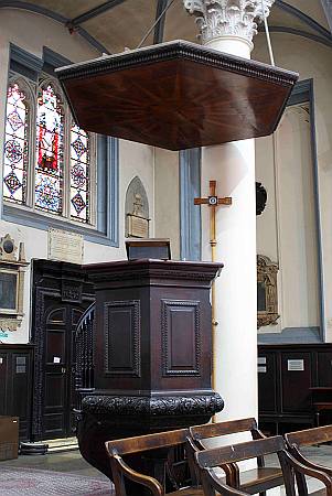 St Katherine Cree - The Pulpit